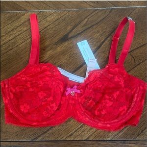 Victoria’s Secret Red Demi Bra